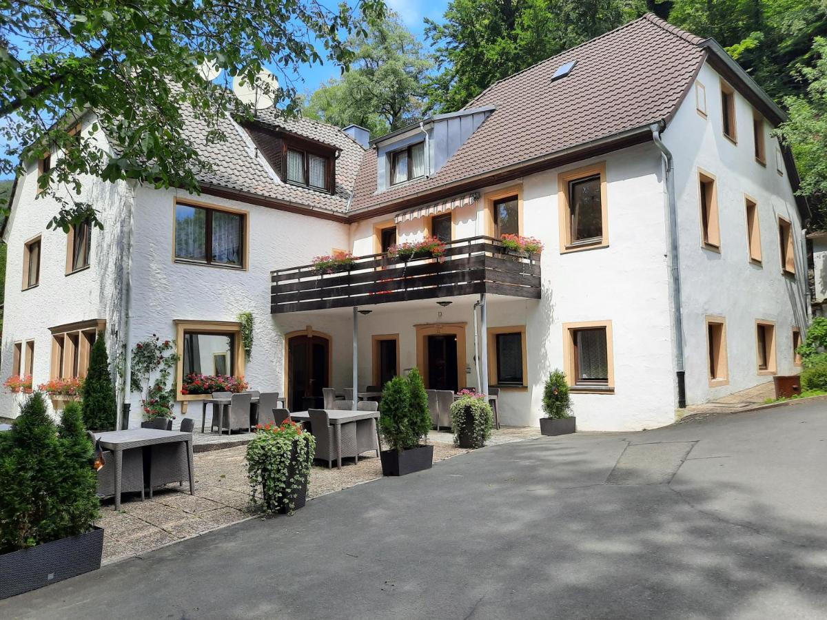 Hotel Pension Bluechersruh บาด แบร์เน็ค อิม ฟิชเทลเกอเบียร์เกอ ภายนอก รูปภาพ