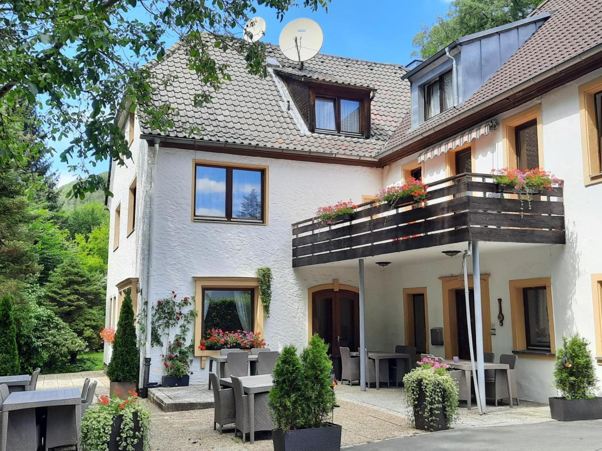 Hotel Pension Bluechersruh บาด แบร์เน็ค อิม ฟิชเทลเกอเบียร์เกอ ภายนอก รูปภาพ