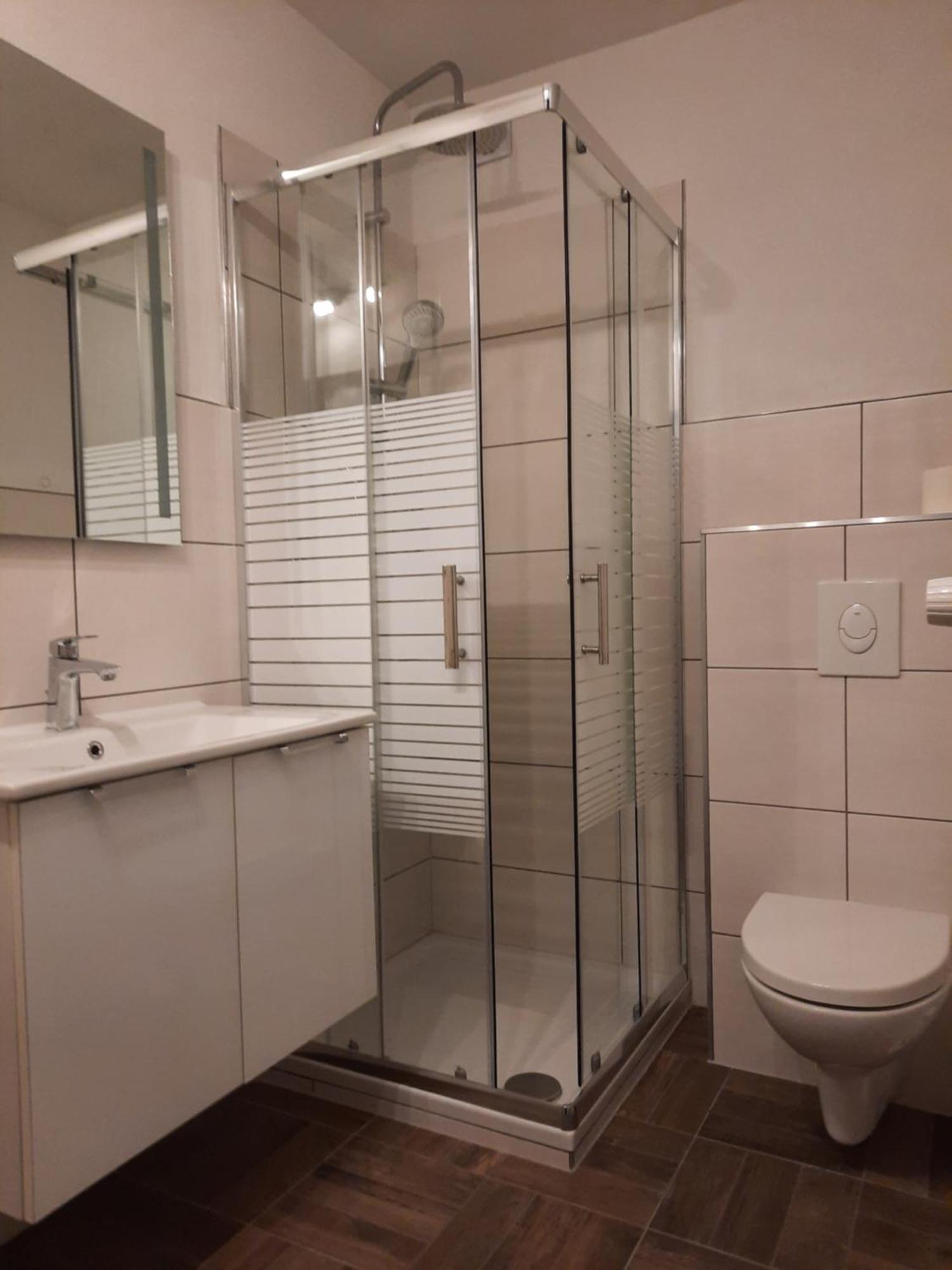 Hotel Pension Bluechersruh บาด แบร์เน็ค อิม ฟิชเทลเกอเบียร์เกอ ภายนอก รูปภาพ