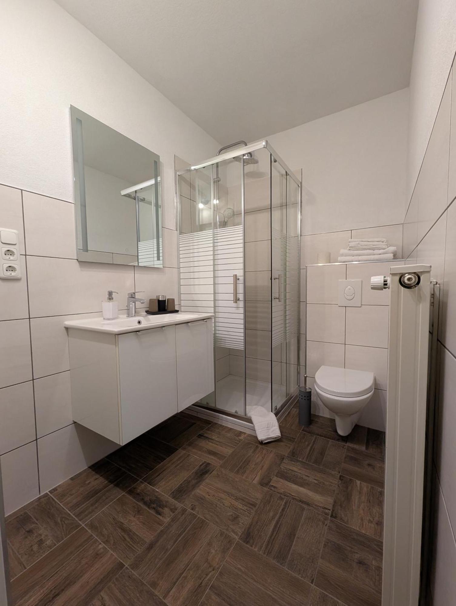 Hotel Pension Bluechersruh บาด แบร์เน็ค อิม ฟิชเทลเกอเบียร์เกอ ภายนอก รูปภาพ